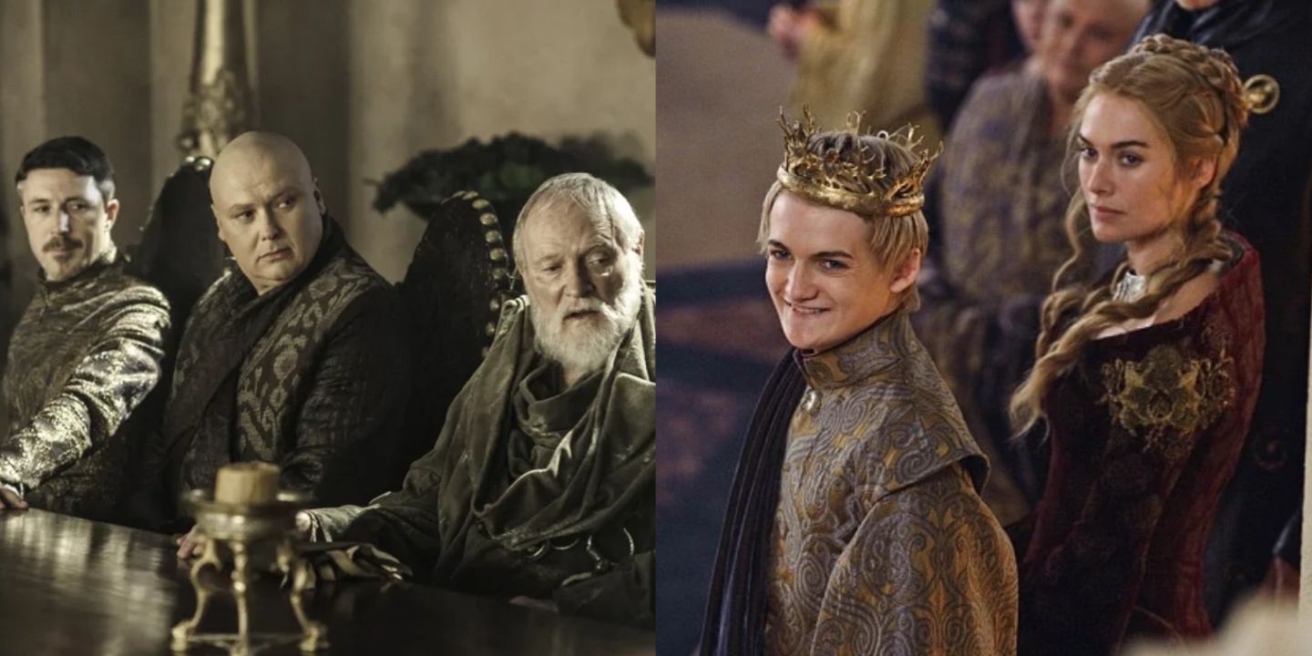 A-split-image-of-Petter-Baelish-and-the-Small-Council-and-Joffrey-and-Cersei-in-Game-of-Thrones.jpg